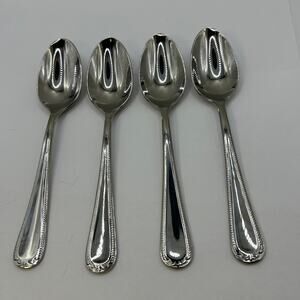 4 Teaspoon Spoon Swedish Lodge Lenox 6 5/8" Stainless 18/10